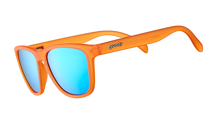 goggle sonnenbrille Orange-blaue Sonnenbrille | Eselsbrille | goodr Europe