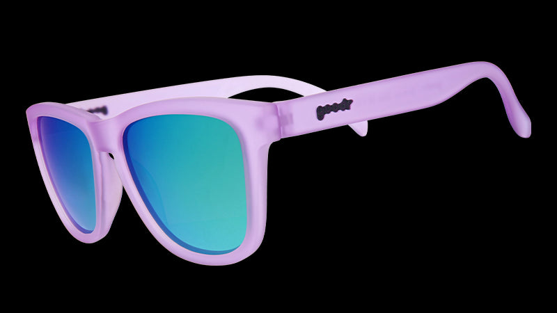Lilac It like That | lavendelfarbene Sonnenbrille mit grünen Gläsern| OG goodr sunglasses