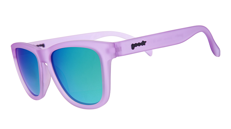 Lilac It like That | lavendelfarbene Sonnenbrille mit grünen Gläsern| OG goodr sunglasses