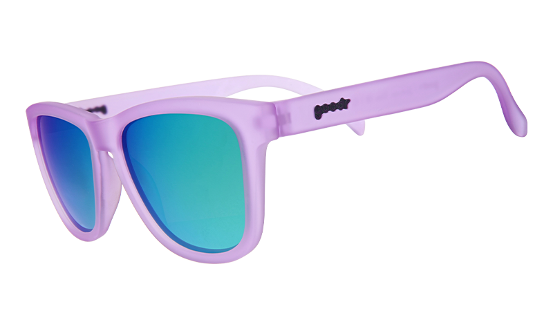 Lilac It like That | Lavendel-lila Sonnenbrille mit grünen Gläsern | OG Goodr Sonnenbrille