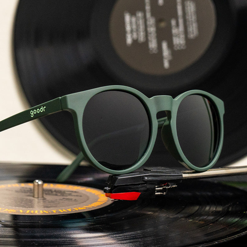 Ich habe sie auch auf Vinyl, RUN goodr-4-goodr Sonnenbrillen